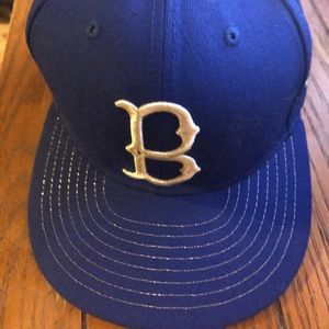 New Era Cooperstown Collection Brooklyn Dodgers fitted ballcap. 7 3/8
